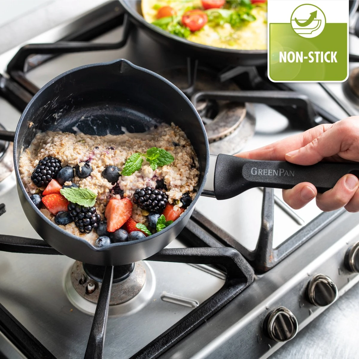 GreenPan Memphis pannenset - 20-delig - zwart - inductie - PFAS-vrij GreenPan Memphis Pannenset - 20-delig - Zwart - Inductie - PFAS-vrij -Keuken Pot 1200x1200 64