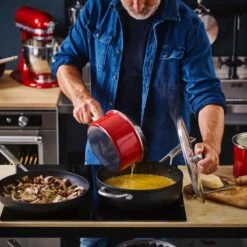 KitchenAid Hard Geanodiseerd Aluminium Koekenpannenset ø20+24+28cm - Zwart - Inductie -Keuken Pot 1200x1200 667