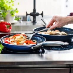 Blue Diamond, Keramische Koekenpan Verrijkt Met Diamantdeeltjes – Inductie Koekenpan Ø 20 Cm – PFAS En PHOA Vrij -Keuken Pot 1200x1200 773