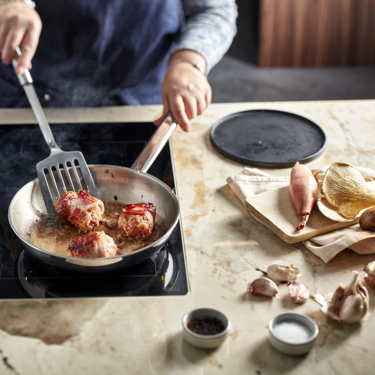 Demeyere Classico 3 RVS Koekenpan – Koekenpan Inductie - 24 cm – PTFE-vrij Demeyere Classico 3 RVS Koekenpan – Koekenpan Inductie - 24 Cm – PTFE-vrij -Keuken Pot 1200x1200 786