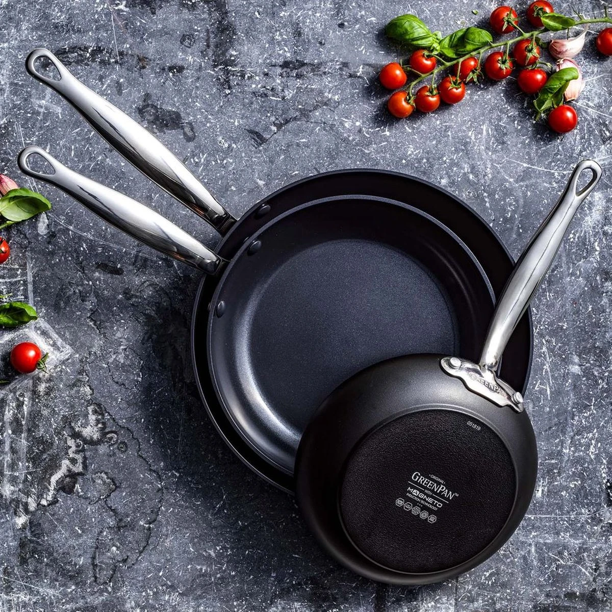 GreenPan Barcelona Infinity Pro koekenpannenset - 3-delig - zwart - inductie - PFAS-vrij GreenPan Barcelona Infinity Pro Koekenpannenset - 3-delig - Zwart - Inductie - PFAS-vrij -Keuken Pot 1200x1200 797