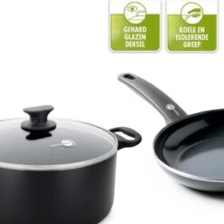 GreenPan Cambridge Keramische Koekenpan - Ø32 Cm - PFAS-vrij -Keuken Pot 1200x1200 844