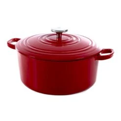 BK Bourgogne Braadpan Ø 20 Cm - Rood - Gietijzer - Inductie -Keuken Pot 1200x1200 856