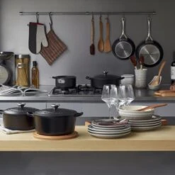 Le Creuset Signature Braadpan - 4,2 L - 24 Cm - Zwart -Keuken Pot 1200x1200 866