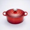 Le Creuset Gietijzeren Braadpan - 26cm 5,3 L - Kersenrood 2 Le Creuset Gietijzeren Braadpan - 26cm 5,3 L - Kersenrood -Keuken Pot 1200x1200 880