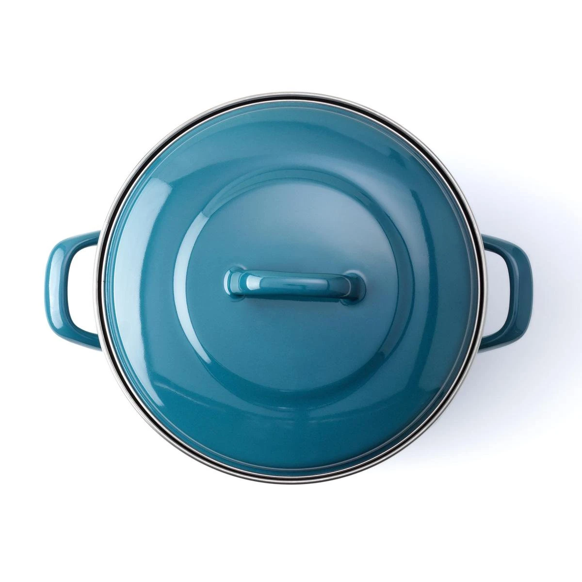 BK Fortalit braadpan Ø 28 cm - blauw - emaille - inductie BK Fortalit Braadpan Ø 28 Cm - Blauw - Emaille - Inductie -Keuken Pot 1200x1200 925