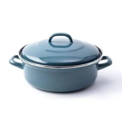 BK Fortalit Braadpan Ø 28 Cm - Blauw - Emaille - Inductie 4 BK Fortalit Braadpan Ø 28 Cm - Blauw - Emaille - Inductie -Keuken Pot 1200x1200 926