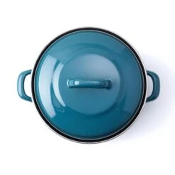 BK Fortalit Braadpan Ø 24 Cm - Blauw - Emaille - Inductie 4 BK Fortalit Braadpan Ø 24 Cm - Blauw - Emaille - Inductie -Keuken Pot 1200x1200 929
