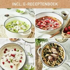 Tefal LOV Braadpan - 5L - Ø25 Cm - Beige -Keuken Pot 1200x1200 943