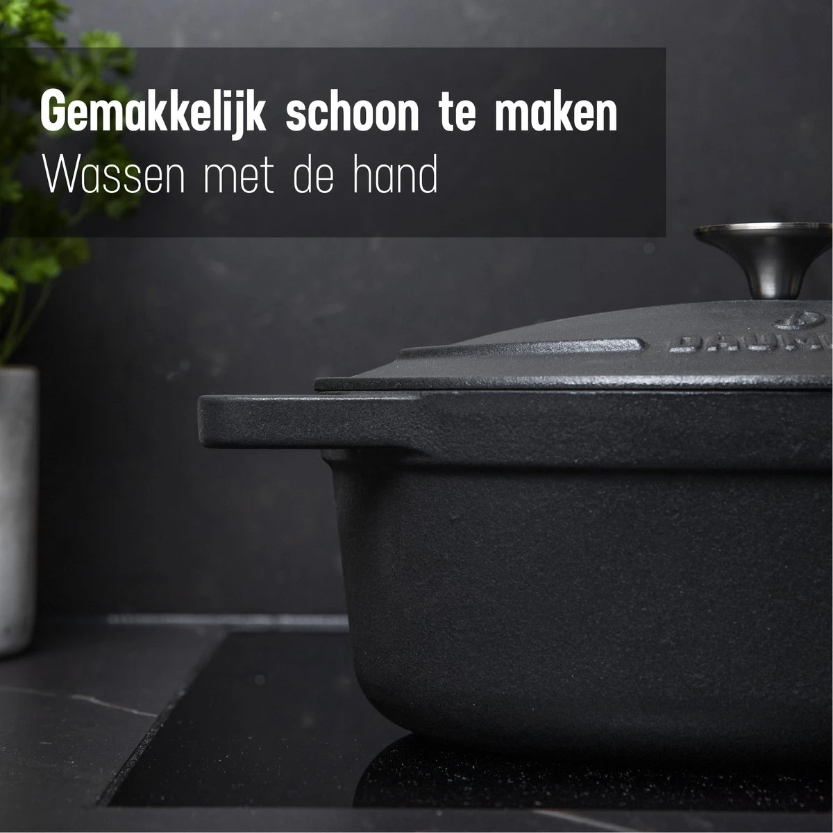 Gietijzeren Braadpan - Sudderpan Zwart van Daumonet - Ovaal - Ø 29 cm - 3 liter - 100% PFAS & PFOA vrij - Emaille - Geschikt voor alle warmtebronnen - Elektrisch - Gas - Halogeen - Inductie - Keramisch - Vaatwasserbestendig Gietijzeren Braadpan - Sudderpan Zwart Van Daumonet - Ovaal - Ø 29 Cm - 3 Liter - 100% PFAS & PFOA Vrij - Emaille - Geschikt Voor Alle Warmtebronnen - Elektrisch - Gas - Halogeen - Inductie - Keramisch - Vaatwasserbestendig -Keuken Pot 1200x1200 982