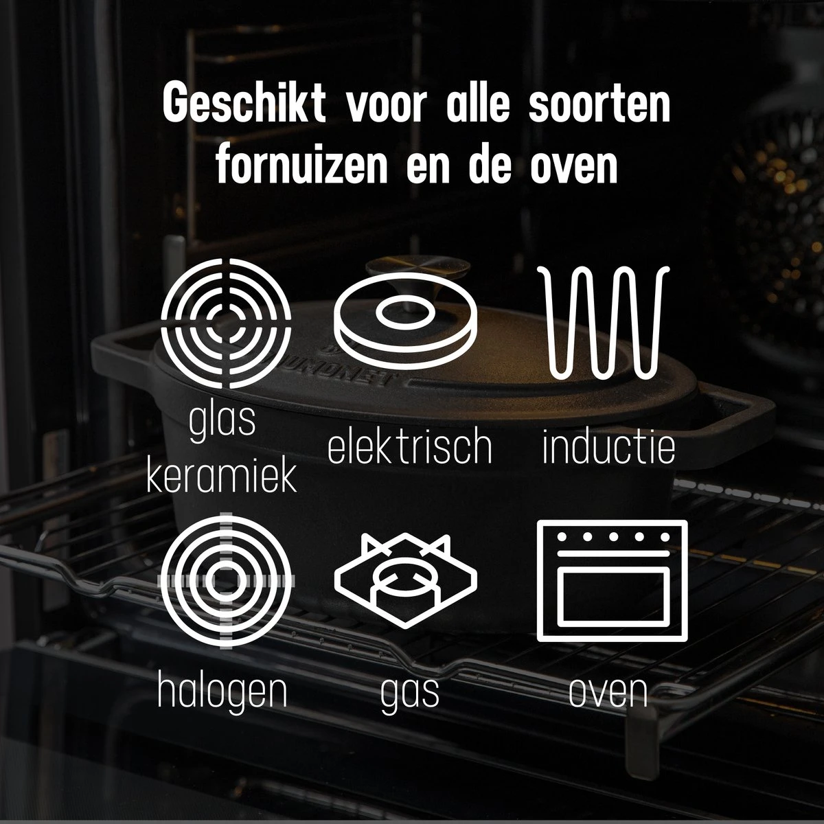 Gietijzeren Braadpan - Sudderpan Zwart van Daumonet - Ovaal - Ø 29 cm - 3 liter - 100% PFAS & PFOA vrij - Emaille - Geschikt voor alle warmtebronnen - Elektrisch - Gas - Halogeen - Inductie - Keramisch - Vaatwasserbestendig Gietijzeren Braadpan - Sudderpan Zwart Van Daumonet - Ovaal - Ø 29 Cm - 3 Liter - 100% PFAS & PFOA Vrij - Emaille - Geschikt Voor Alle Warmtebronnen - Elektrisch - Gas - Halogeen - Inductie - Keramisch - Vaatwasserbestendig -Keuken Pot 1200x1200 986