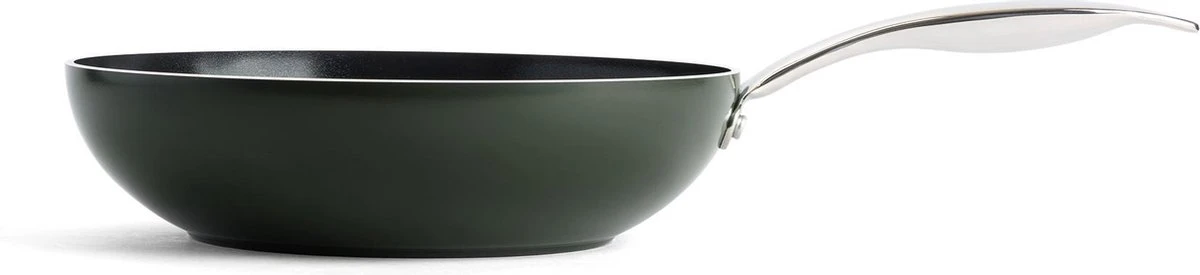 Dagelijkse kost door Jeroen Meus - wok ø28cm - inductie - anti-aanbak - PFAS-vrij Dagelijkse Kost Door Jeroen Meus - Wok ø28cm - Inductie - Anti-aanbak - PFAS-vrij -Keuken Pot