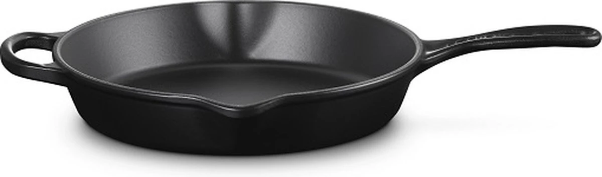 Le Creuset Hoge Ronde Skillet Mat Zwart 26cm Le Creuset Hoge Ronde Skillet Mat Zwart 26cm -Keuken Pot