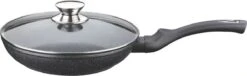 Cheffinger Koekenpan - Met Deksel - Marmeren Coating - 26 Cm - Zwart 6 Cheffinger Koekenpan - Met Deksel - Marmeren Coating - 26 Cm - Zwart -Keuken Pot 1200x369