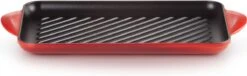 Le Creuset - Gietijzeren Grillplaat - 32x22cm - Kersenrood -Keuken Pot 1200x370 1