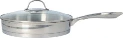 4goodz Dubbelwandige RVS Hapjespan Met Deksel 28 Cm - Zilver 8 4goodz Dubbelwandige RVS Hapjespan Met Deksel 28 Cm - Zilver -Keuken Pot 1200x374