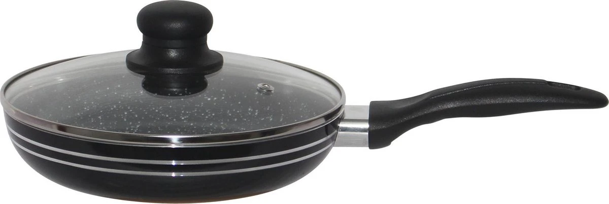 Edënbërg Stonetec Line - Hapjespan Keramisch - 18 cm - 3-laags antiaanbaklaag! Edënbërg Stonetec Line - Hapjespan Keramisch - 18 Cm - 3-laags Antiaanbaklaag! -Keuken Pot