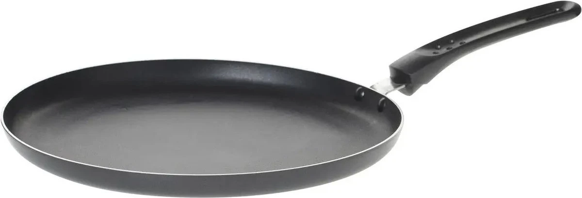 Secret de Gourmet - Pannenkoekenpan - 4 warmtebronnen geschikt - zwart - Dia 26 cm Secret De Gourmet - Pannenkoekenpan - 4 Warmtebronnen Geschikt - Zwart - Dia 26 Cm -Keuken Pot