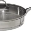 4goodz Dubbelwandige RVS Hapjespan Met Deksel 28 Cm - Zilver -Keuken Pot 1200x444 1