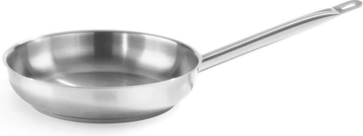 Hendi Koekenpan 24cm - Kitchen Line - RVS - Professionele Koekenpan Inductie - 1,9 Liter - Ø24x(H)4,5cm Hendi Koekenpan 24cm - Kitchen Line - RVS - Professionele Koekenpan Inductie - 1,9 Liter - Ø24x(H)4,5cm -Keuken Pot 1200x452 1