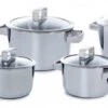 BK Conical Deluxe Kookpannenset - 5 Delig - RVS -Keuken Pot 1200x459