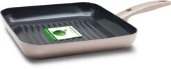 GreenPan Cambridge Inductie Grillpan - Ø 28 Cm - PFAS-vrij - Brons -Keuken Pot 1200x488 2