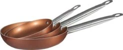 Merkloos Koekenpanset Copper Plus 20, 24 En 28 Cm -Keuken Pot 1200x488