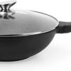 Royal Swiss WK30 - Wokpan - Ø 30 Cm - Marmeren Coating - Inductie - Met Glazen Deksel - PFAS-vrijs - Zwart -Keuken Pot 1200x499 1