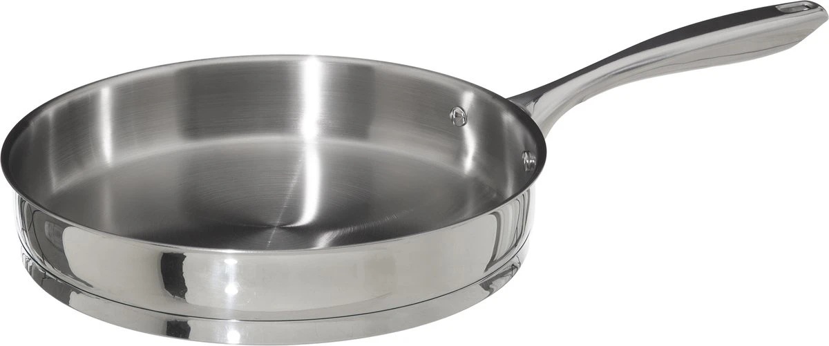 4goodz Dubbelwandige RVS Hapjespan met deksel 28 cm - Zilver 4goodz Dubbelwandige RVS Hapjespan Met Deksel 28 Cm - Zilver -Keuken Pot 1200x501 1