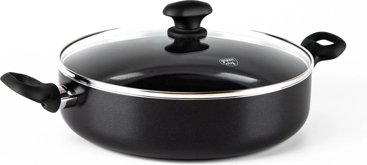 GreenChef Diamond Inductie Hapjespan - Ø28 cm - keramisch - PFAS-vrij GreenChef Diamond Inductie Hapjespan - Ø28 Cm - Keramisch - PFAS-vrij -Keuken Pot 1200x541 9