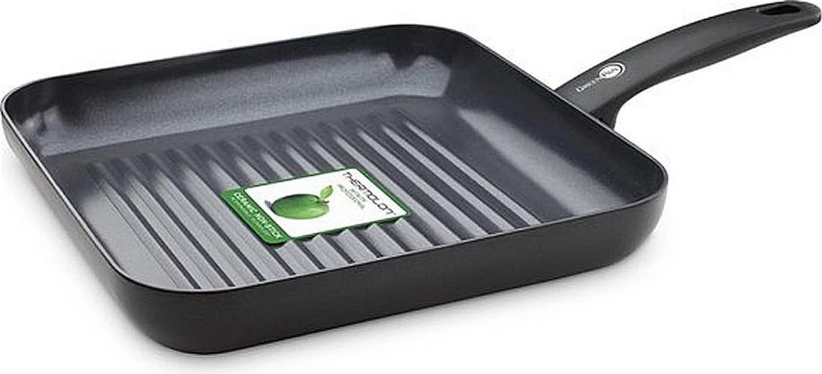 GreenPan Cambridge grillpan 28cm - zwart - inductie - PFAS-vrij GreenPan Cambridge Grillpan 28cm - Zwart - Inductie - PFAS-vrij -Keuken Pot 1200x547 1