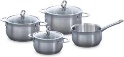 BK Excellent Pannenset - 4-delig - RVS - Inductie -Keuken Pot 1200x558