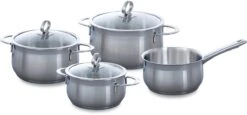 BK Excellent Pannenset - 4-delig - RVS - Inductie -Keuken Pot 1200x560