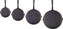 The Windmill Koekenpan Skillet Maxi 26 Cm Gietijzer Zwart -Keuken Pot 1200x562