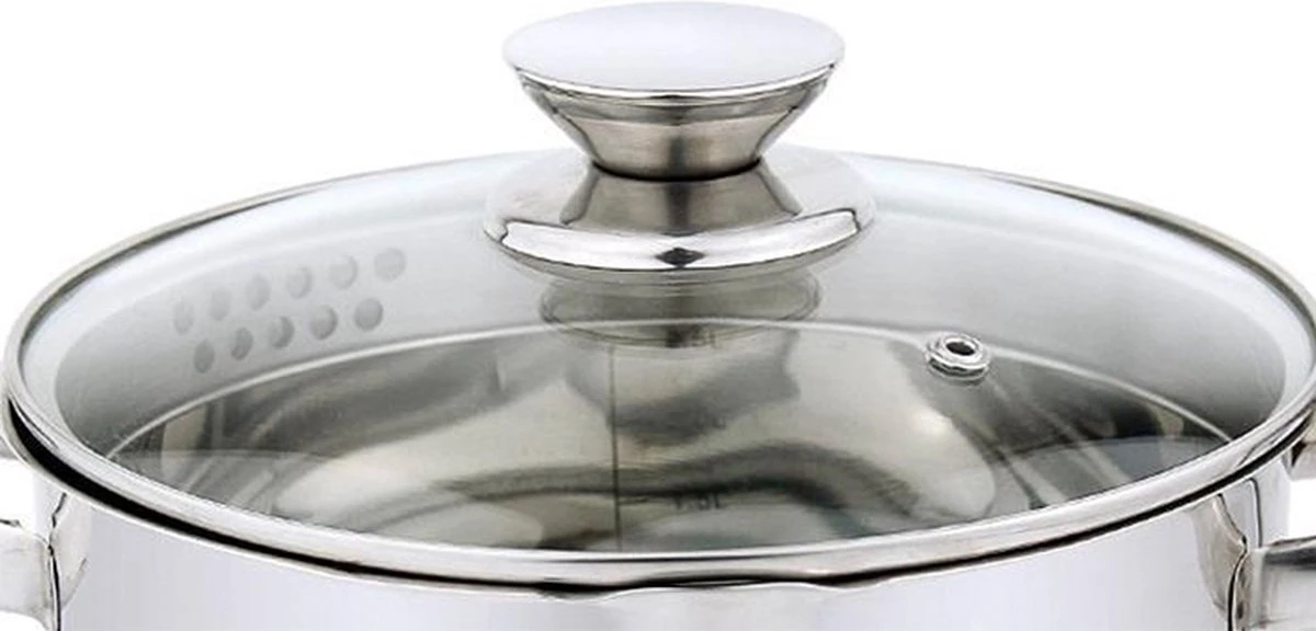 Michelino Soeppan 12L - RVS - Vaatwasserbestendigd Michelino Soeppan 12L - RVS - Vaatwasserbestendigd -Keuken Pot 1200x576 3