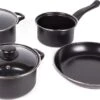 Benson Pannenset 6 Delig - Carbon Staal 0,8 Mm Met Glazen Deksels -Keuken Pot 1200x579 6