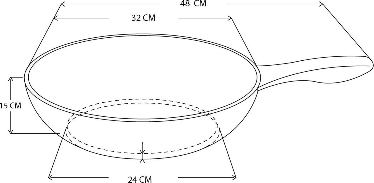 Royalty Line Marble Coating Wokpan - met glazen deksel - Zwart - 32 cm Royalty Line Marble Coating Wokpan - Met Glazen Deksel - Zwart - 32 Cm -Keuken Pot