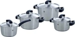 BK Conical Cool Pannenset - 4-delig - RVS – Geschikt Voor Alle Warmtebronnen -Keuken Pot 1200x595 1