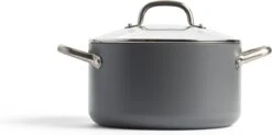 GreenPan Mayflower Pro Pannenset - 10-delig - Grijs - Inductie - PFAS-vrij 18 GreenPan Mayflower Pro Pannenset - 10-delig - Grijs - Inductie - PFAS-vrij -Keuken Pot 1200x596