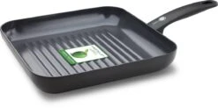 GreenPan Cambridge Grillpan 28cm - Zwart - Inductie - PFAS-vrij 15 GreenPan Cambridge Grillpan 28cm - Zwart - Inductie - PFAS-vrij -Keuken Pot 1200x599 2
