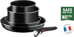 Tefal Ingenio Easy Cook & Clean - Pannenset - 5-delig - Niet Geschikt Voor Inductie 3 Tefal Ingenio Easy Cook & Clean - Pannenset - 5-delig - Niet Geschikt Voor Inductie -Keuken Pot 1200x603 2