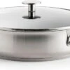 KitchenAid Stainless Steel Hapjespan Met Glazen Deksel ø28cm - RVS - Inductie - Anti-aanbak 1 KitchenAid Stainless Steel Hapjespan Met Glazen Deksel ø28cm - RVS - Inductie - Anti-aanbak -Keuken Pot 1200x604 4