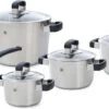 BK Conical Cool Glas Pannenset - 5-delig - Glazen Deksels - Geschikt Voor Alle Warmtebronnen -Keuken Pot 1200x607