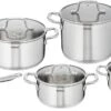 Tefal Virtuoso Pannenset 5 Delig - Hoge Kookpan Ø 22 Cm + Steelpan Ø 16 Cm + Kookpannen Ø 18/20/24 Cm -Keuken Pot 1200x629 1