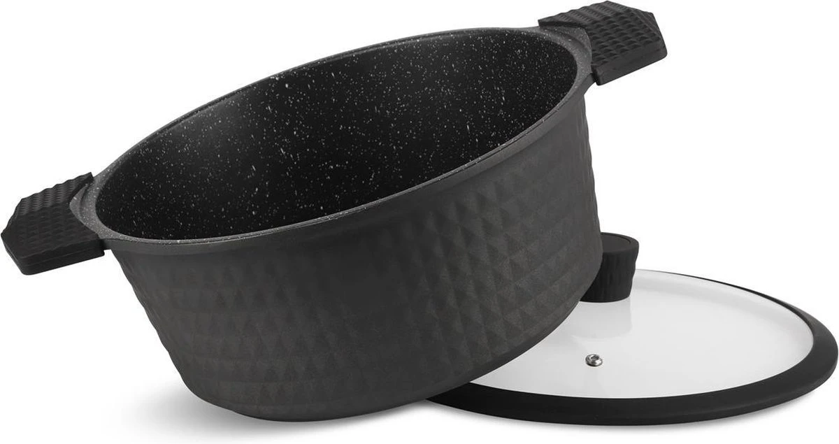 Edënbërg Gray Line - 15-delige Luxe Pannenset van Gesmeed Aluminium Edënbërg Gray Line - 15-delige Luxe Pannenset Van Gesmeed Aluminium -Keuken Pot 1200x635 7