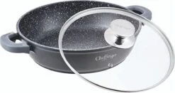 Cheffinger 28cm Lage Kookpot / Braadpan - CF-SC28 4 Cheffinger 28cm Lage Kookpot / Braadpan - CF-SC28 -Keuken Pot 1200x637 5