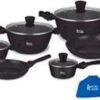 Royal Swiss 21-delige Steengoeden Pannenset Met 10 Afneembare Handvaten, Bestaat Uit 4 Pannen + 2 Steelpannen + 4 Deksels+ 2 Accessoires. Kleur Zwart -Keuken Pot 1200x637 8