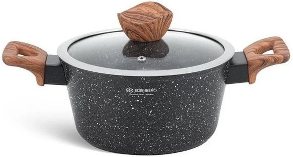 Edënbërg Stonetec Line - 15-delige Luxe Pannenset van Gesmeed Aluminium Edënbërg Stonetec Line - 15-delige Luxe Pannenset Van Gesmeed Aluminium -Keuken Pot 1200x642 8