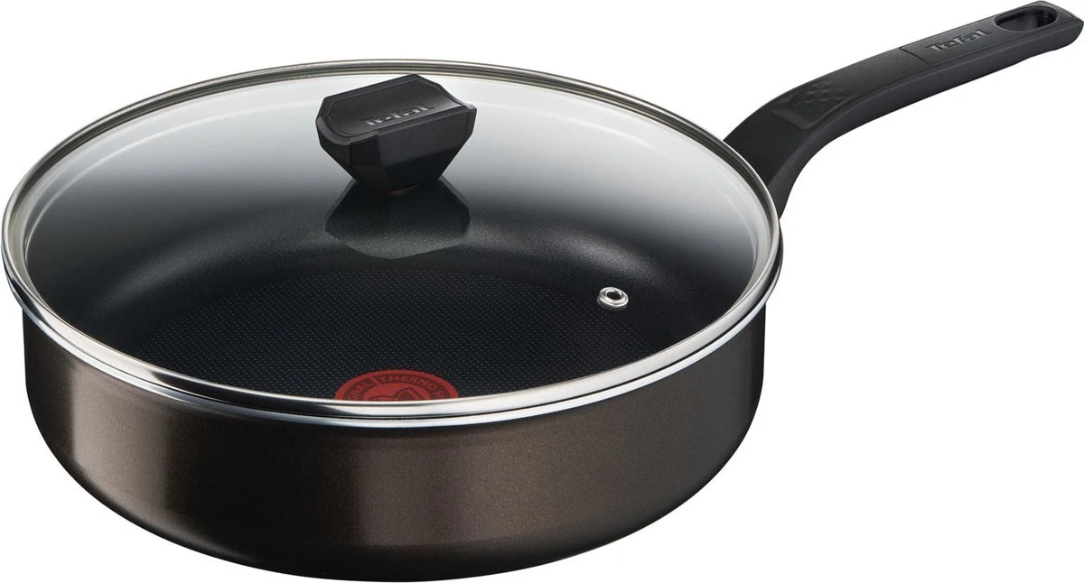 Tefal Sauteerpan Cook & Clean 26 Cm Aluminium Zwart Tefal Sauteerpan Cook & Clean 26 Cm Aluminium Zwart -Keuken Pot 1200x646 3