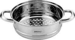 Kinghoff 1536 - Inzet Stoompan - Groentestomer - Vleesstomer - Ø24 X 8.5 Cm -Keuken Pot 1200x648 4